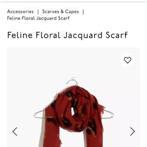 Madewell feline scarf